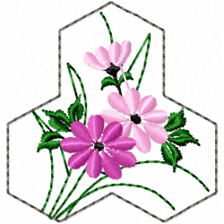 Flowers And Tree Embroidery Design 9 Flowers And Tree Embroidery Design 9